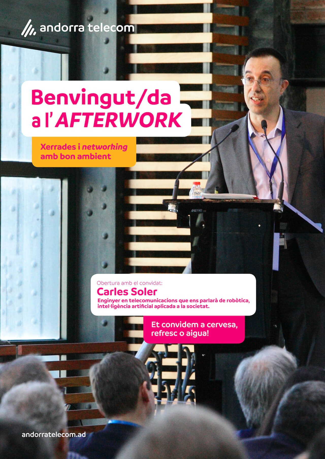 5th afterwork with Carles Soler