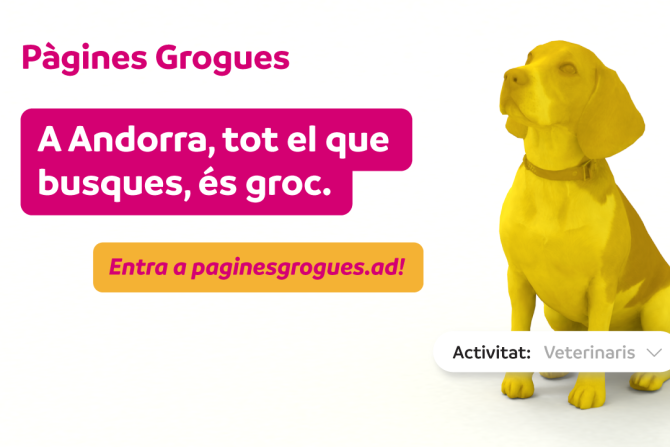 Andorra Telecom estalviarà més de 8 tones de paper cada any amb les Pàgines Grogues digitals.