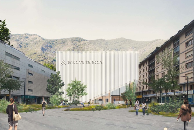 Andorra Telecom adjudica la construcció del projecte NODE integrat a l’espai urbà i obert a la ciutadania