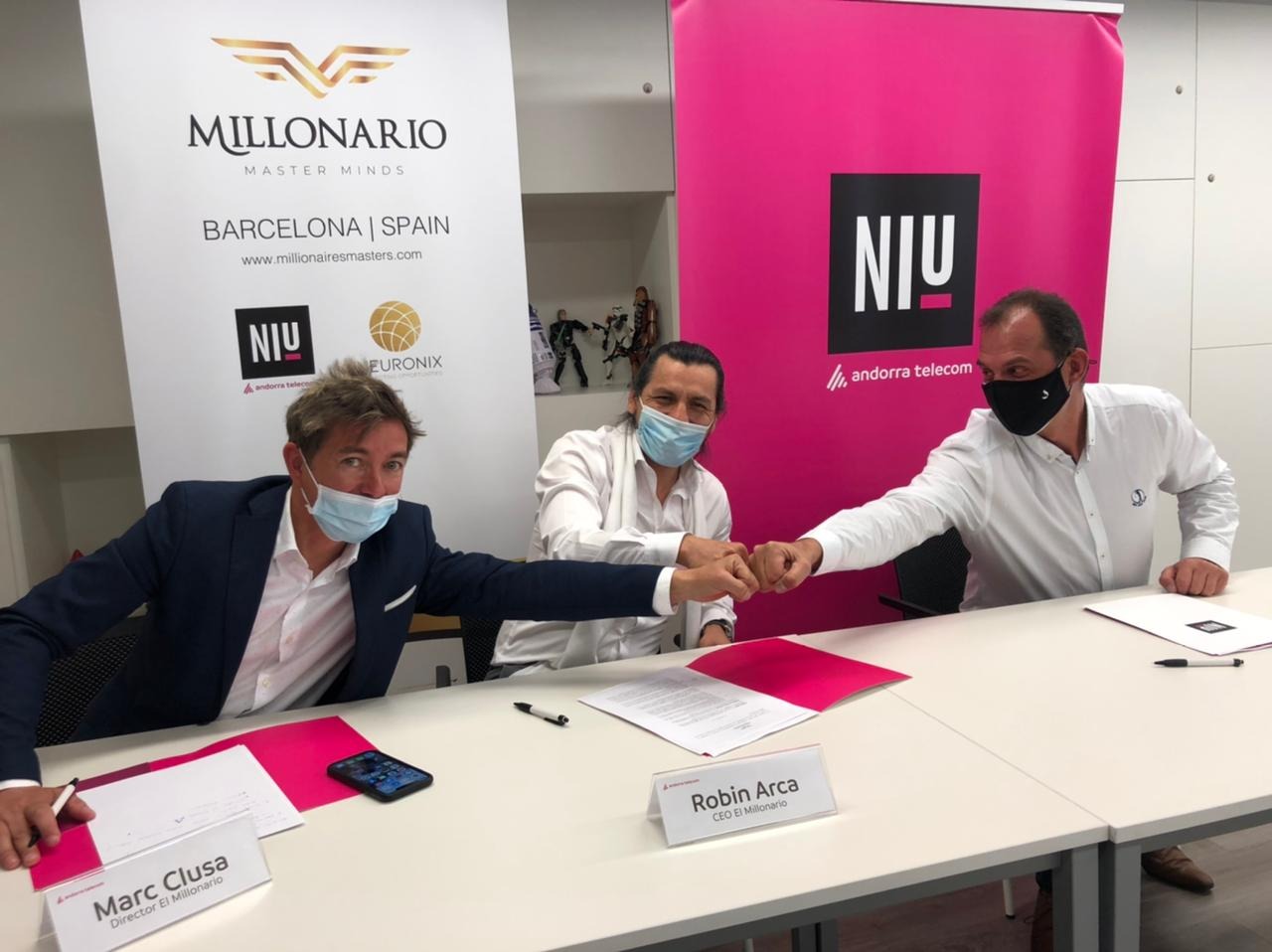 Andorra Telecom’s NIU will take part in the Millonario Master Minds international business summit