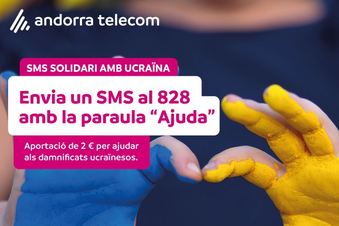 L’SMS solidari 828, recapta 13.314€ el primer mes