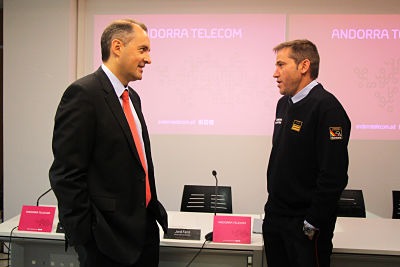 Andorra Telecom cedeix als bombers un pioner sistema de localització de persones