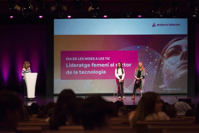 Gran èxit de la Jornada Lideratge femení al sector de les TIC, organitzada per Andorra Telecom