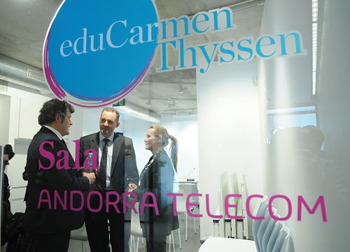 El Museu Carmen Thyssen Andorra millorarà l’experiència dels visitants amb tecnologia tàctil a càrrec Andorra Telecom