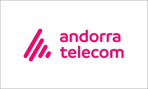 Logo positiu amb dues línies Andorra Telecom
